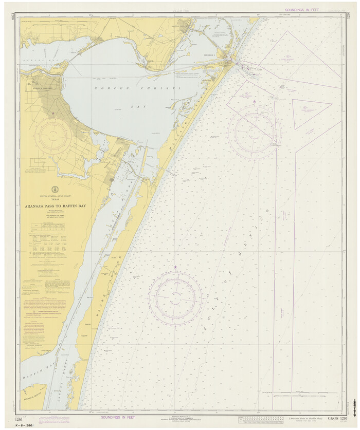 73418, Aransas Pass to Baffin Bay, General Map Collection