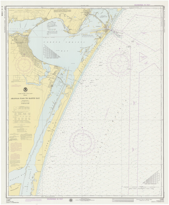 73419, Aransas Pass to Baffin Bay, General Map Collection