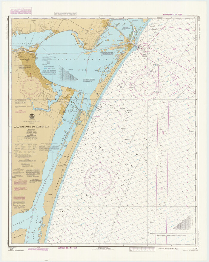 73421, Aransas Pass to Baffin Bay, General Map Collection