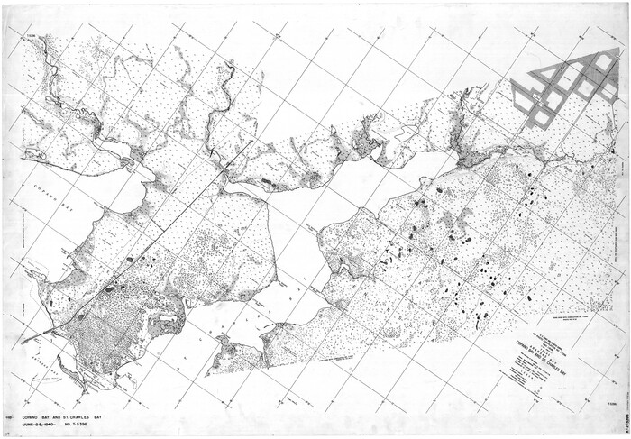 73434, Texas, Aransas Bay, Copano Bay and St. Charles Bay, General Map Collection
