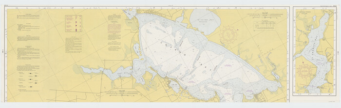 73441, Nautical Chart 892-SC - Intracoastal Waterway - Carlos Bay to Redfish Bay including Copano Bay, Texas, General Map Collection