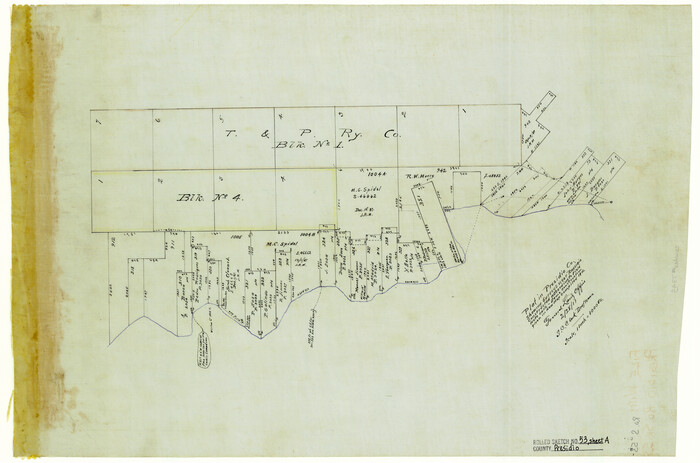 7345, Presidio County Rolled Sketch 53, General Map Collection