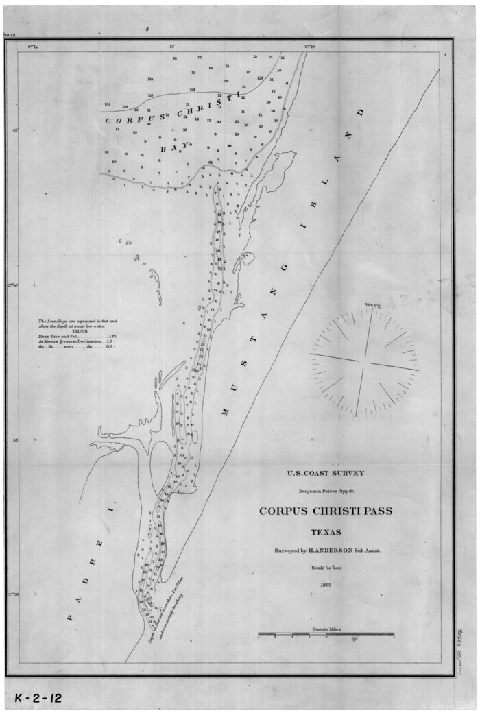 73456, Corpus Christi Pass, Texas, General Map Collection