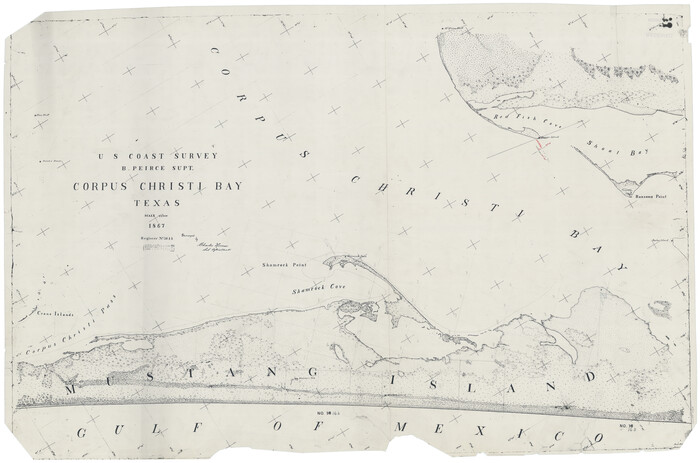 73468, Corpus Christi Bay, Texas, General Map Collection
