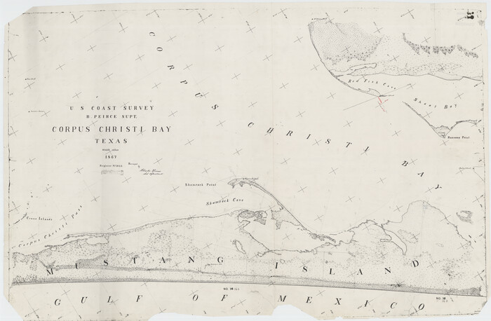 73468, Corpus Christi Bay, Texas, General Map Collection