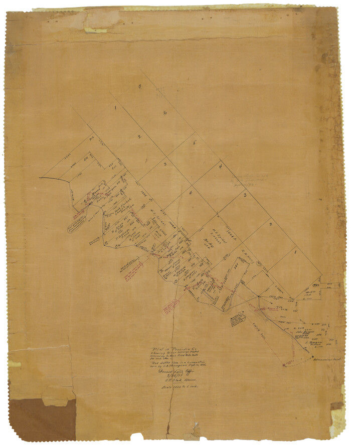 7347, Presidio County Rolled Sketch 53, General Map Collection