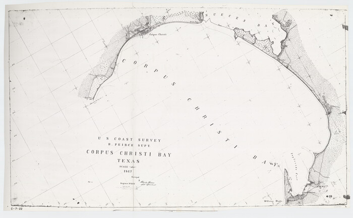 73470, Corpus Christi Bay, Texas, General Map Collection