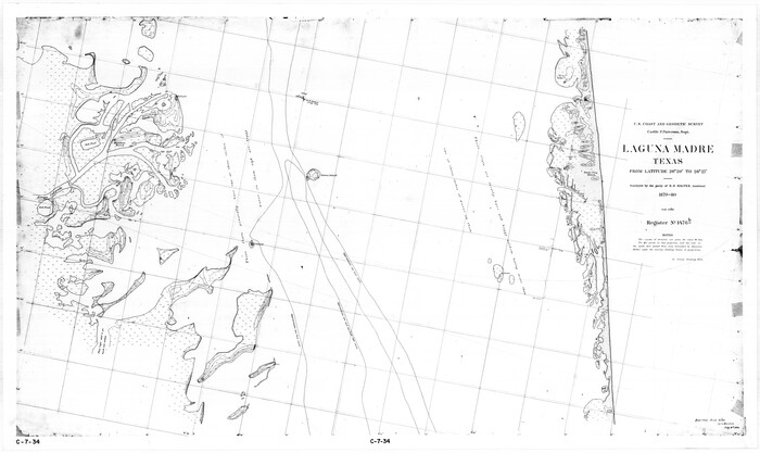 73498, Laguna Madre, Texas from Latitude 26° 20' to 26° 27', General Map Collection
