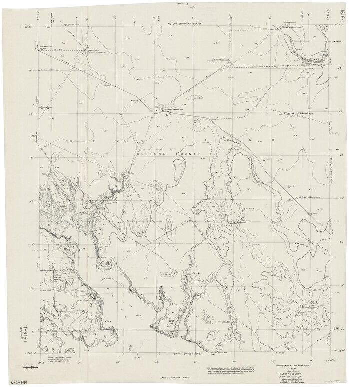 73506, Kleberg County, Cayo del Grullo, General Map Collection
