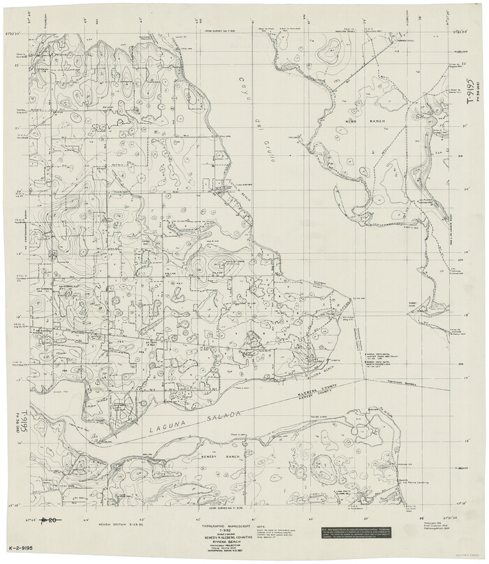 73507, Kenedy & Kleberg Counties, Riviera Beach, General Map Collection
