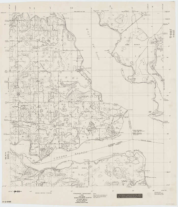 73507, Kenedy & Kleberg Counties, Riviera Beach, General Map Collection