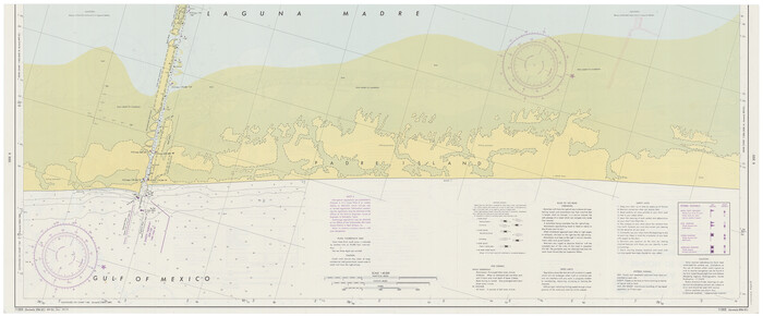 73517, Intracoastal Waterway - Laguna Madre - Rincon de San Jose to Chubby Island, Texas, General Map Collection
