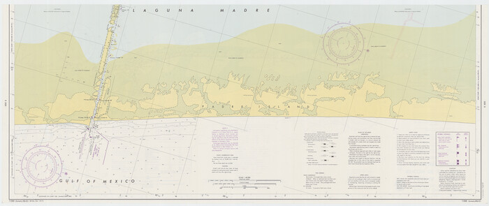 73517, Intracoastal Waterway - Laguna Madre - Rincon de San Jose to Chubby Island, Texas, General Map Collection