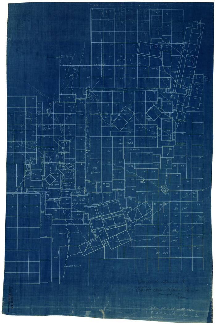 7352, Presidio County Rolled Sketch 59, General Map Collection