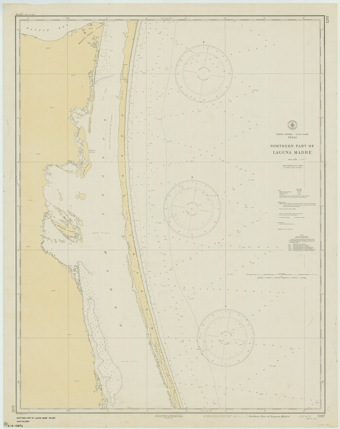 73522, Northern Part of Laguna Madre, General Map Collection