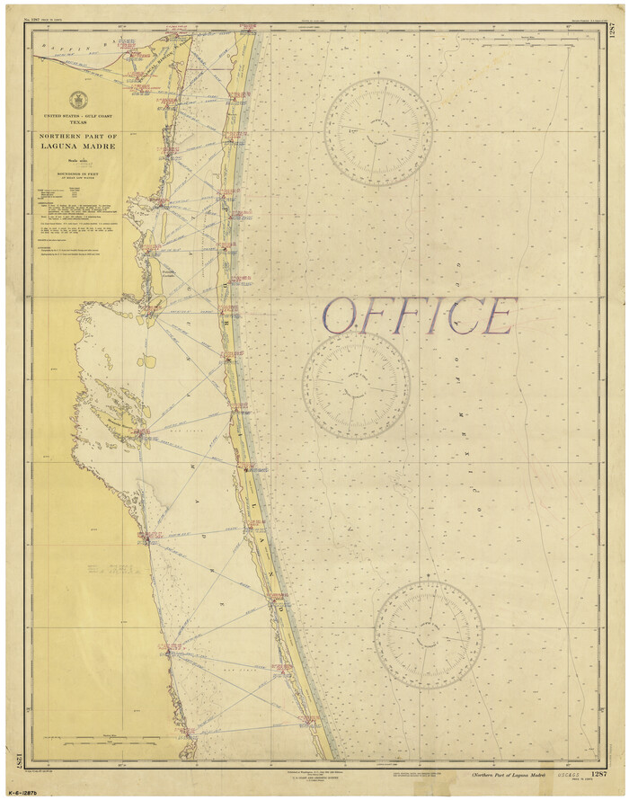 73523, Northern Part of Laguna Madre, General Map Collection
