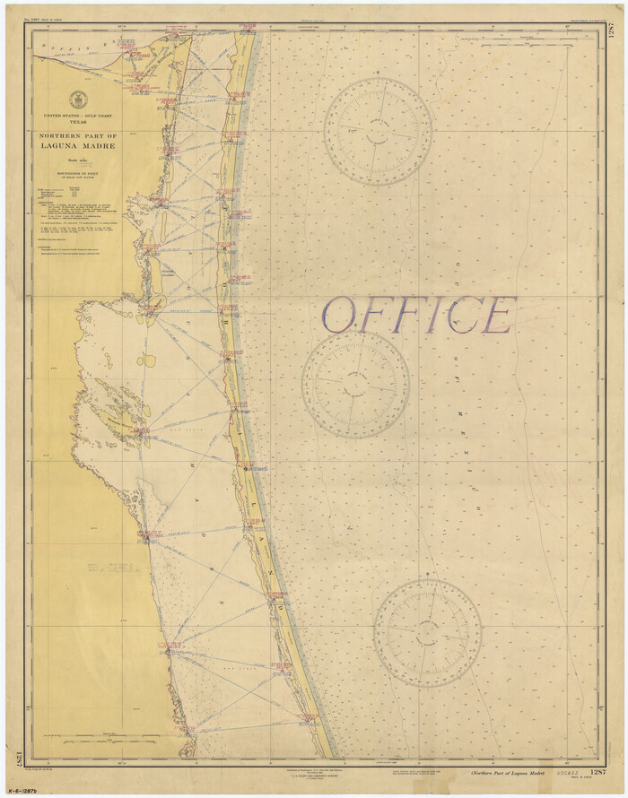 73523, Northern Part of Laguna Madre, General Map Collection