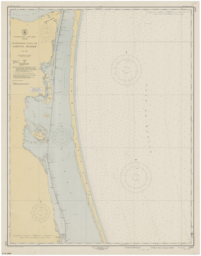 73524, Northern Part of Laguna Madre, General Map Collection
