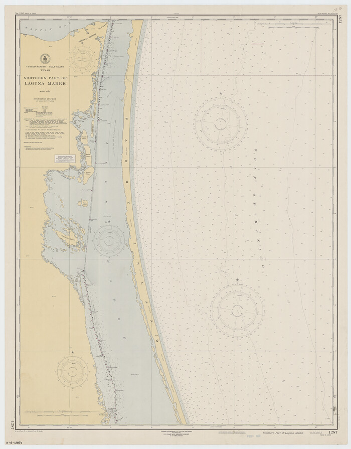 73524, Northern Part of Laguna Madre, General Map Collection