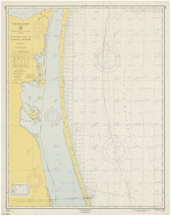 73526, Northern Part of Laguna Madre, General Map Collection
