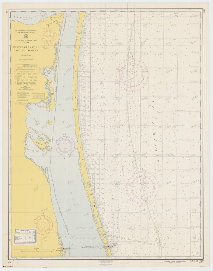 73526, Northern Part of Laguna Madre, General Map Collection