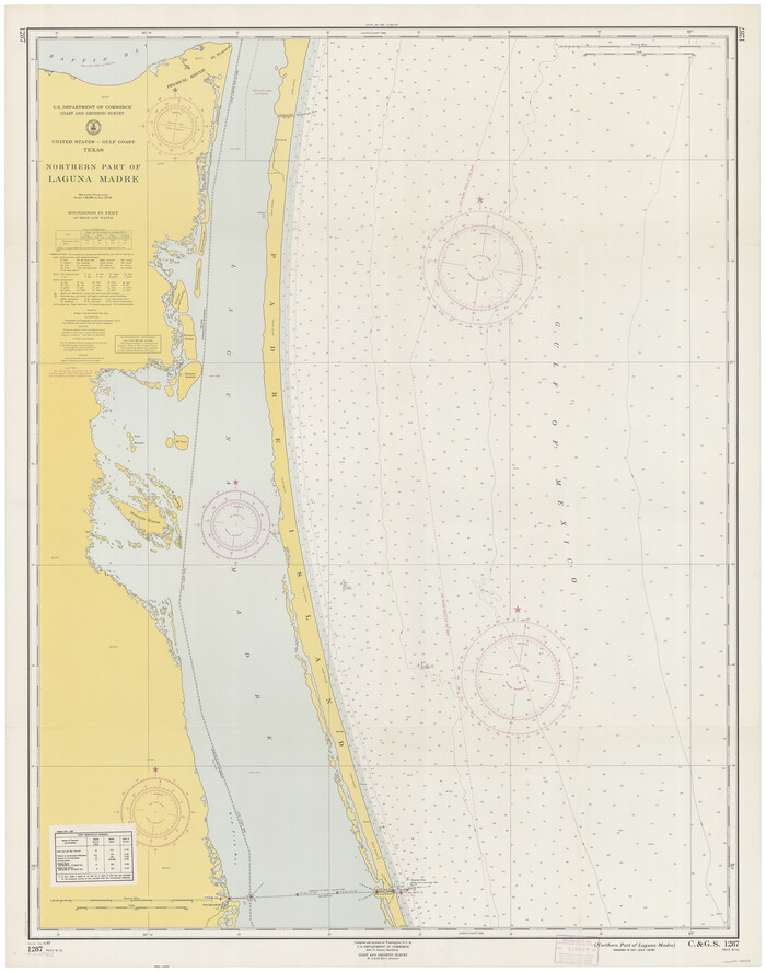 73527, Northern Part of Laguna Madre, General Map Collection
