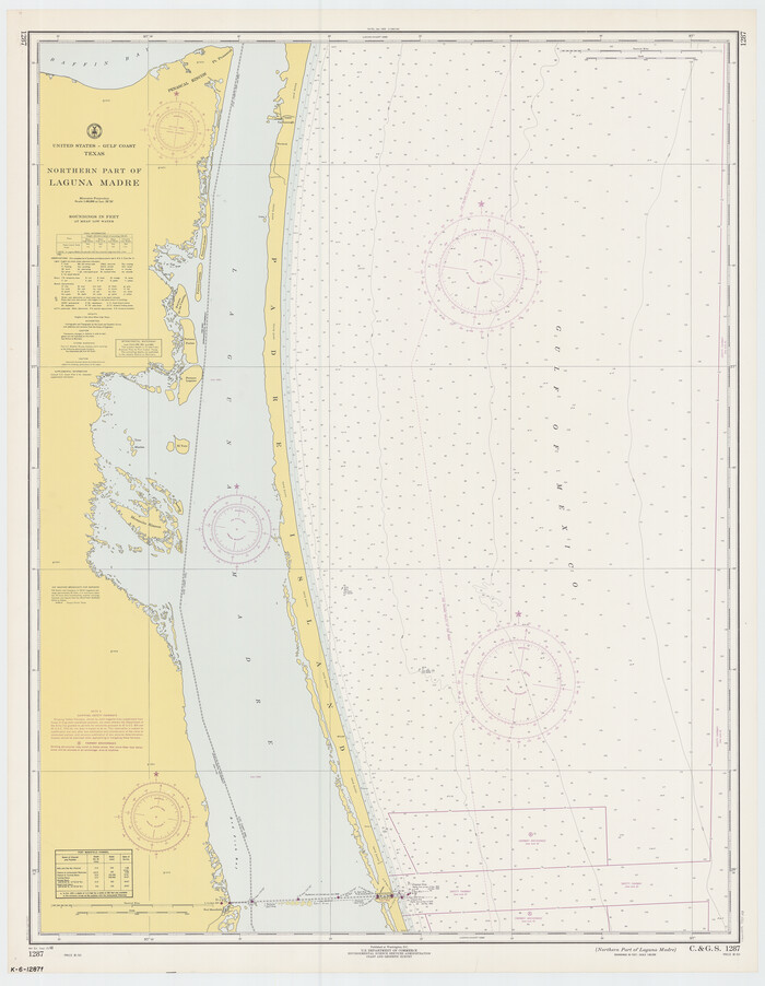 73528, Northern Part of Laguna Madre, General Map Collection