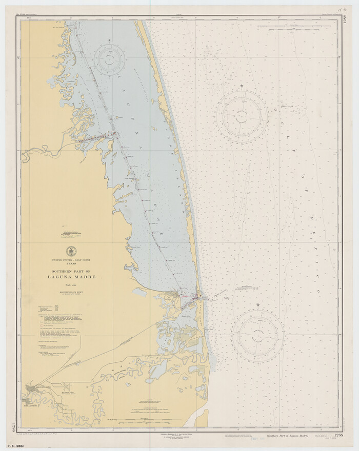 73535, Southern Part of Laguna Madre, General Map Collection