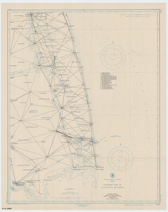 73536, Southern Part of Laguna Madre, General Map Collection