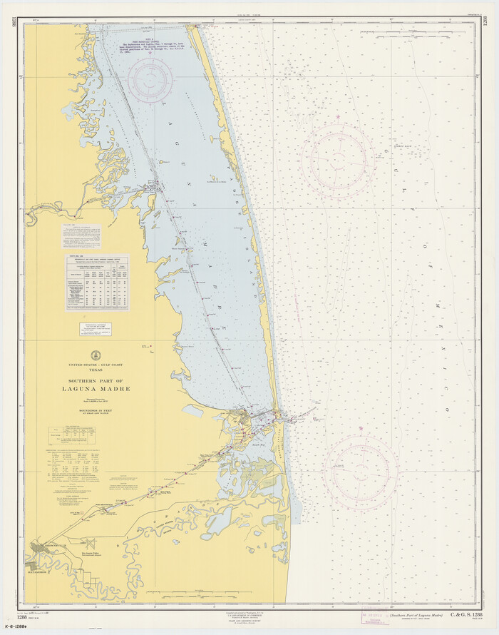 73538, Southern Part of Laguna Madre, General Map Collection