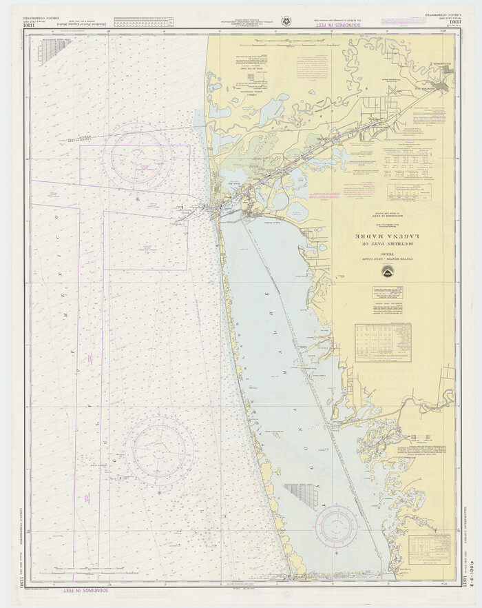 73544, Southern Part of Laguna Madre, General Map Collection
