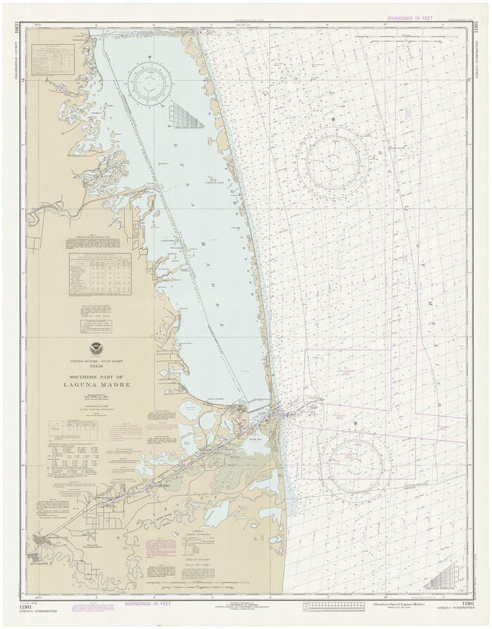 73546, Southern Part of Laguna Madre, General Map Collection