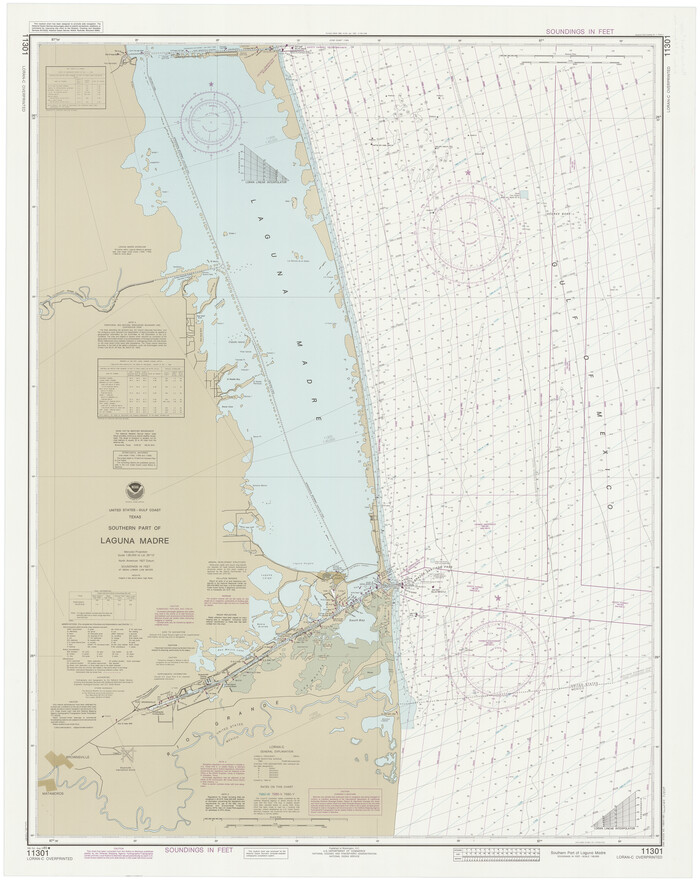 73547, Southern Part of Laguna Madre, General Map Collection