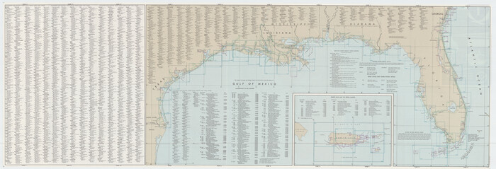 73553, United States Atlantic and Gulf Coasts Including Puerto Rico and the Virgin Islands, General Map Collection