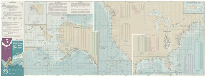 73556, United States Bathymetric and Fishing Maps including Topographic/Bathymetric Maps, General Map Collection