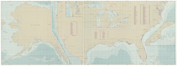 73557, United States Bathymetric and Fishing Maps including Topographic/Bathymetric Maps, General Map Collection
