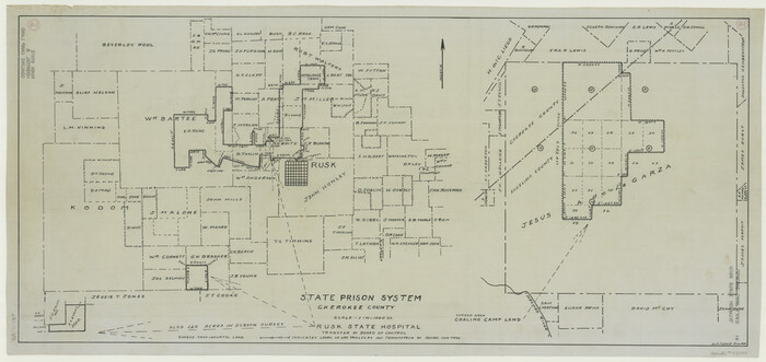 73560, State Prison System, Cherokee County, General Map Collection