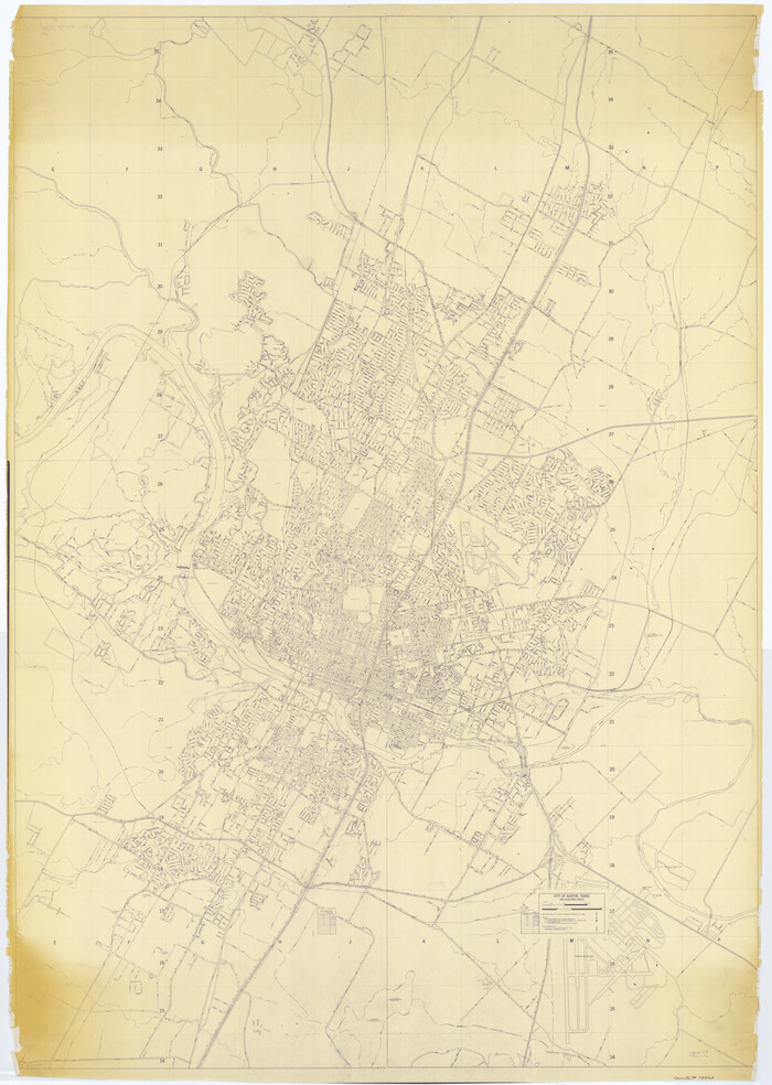 73563, City of Austin, Texas and Suburban Areas, General Map Collection