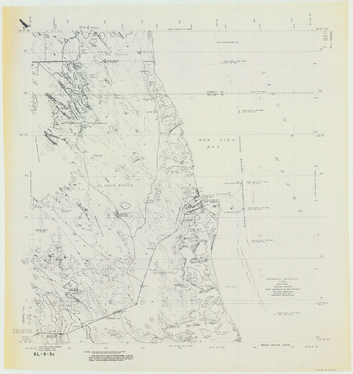 73602, Laguna Madre, T-9211, General Map Collection