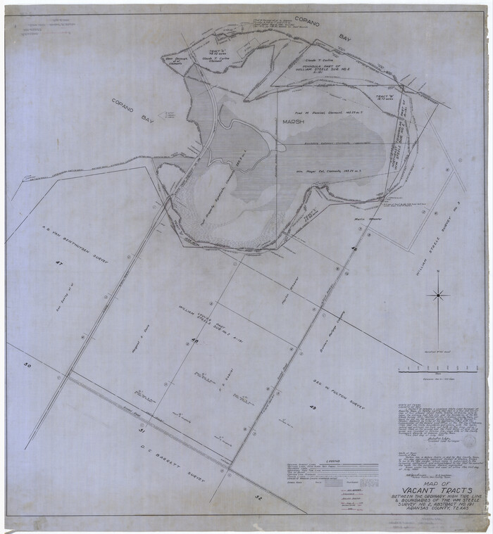 73612, Aransas County Rolled Sketch 2, General Map Collection