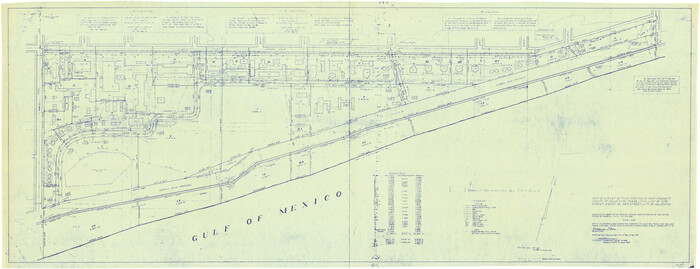 73618, Map of Survey of that portion of Fort Crockett, County of Galveston, Texas, lying east of 53rd Street & West of 39th Street, City of Galveston, General Map Collection