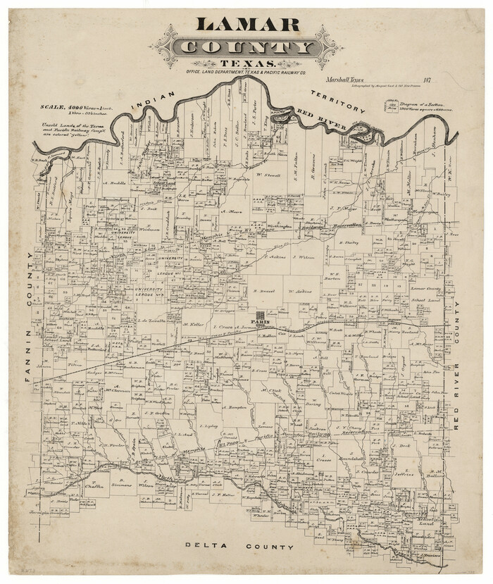 738, Lamar County, Texas, Maddox Collection
