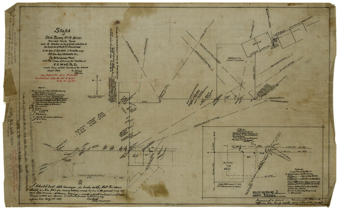 7408, Presidio County Rolled Sketch D, General Map Collection
