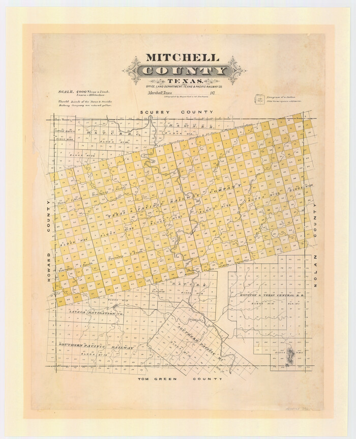 741, Mitchell County, Texas, Maddox Collection