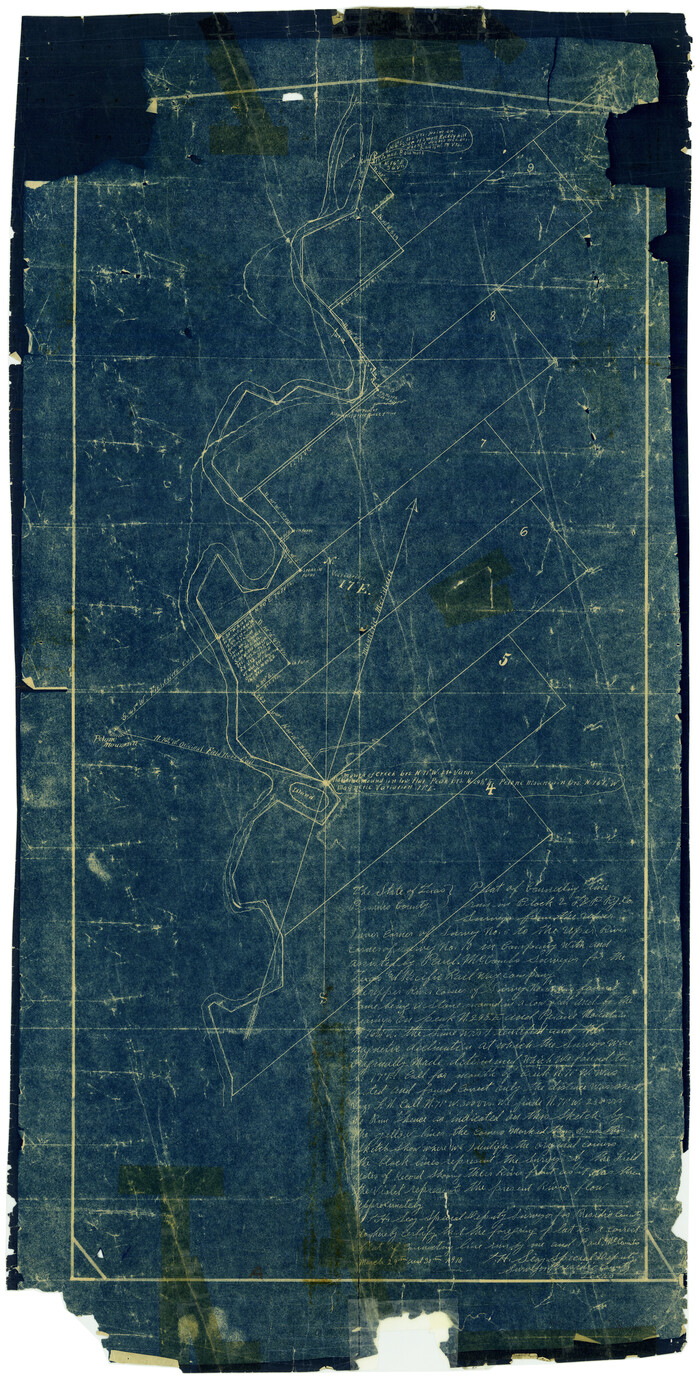 7412, Presidio County Rolled Sketch MS, General Map Collection