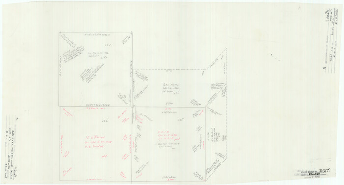 7430, Randall County Rolled Sketch 8, General Map Collection
