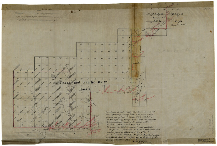 7432, Reagan County Rolled Sketch 1, General Map Collection
