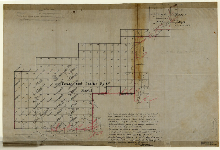 7432, Reagan County Rolled Sketch 1, General Map Collection