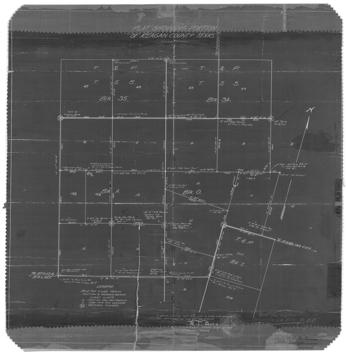 7435, Reagan County Rolled Sketch 6, General Map Collection