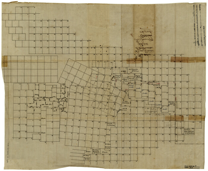7457, Real County Rolled Sketch 7, General Map Collection